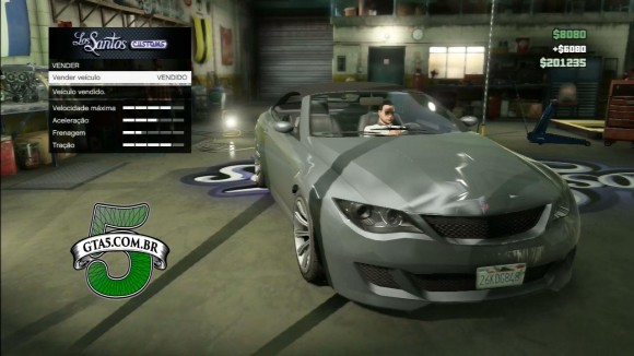 Roubando e vendendo carro no GTA Online