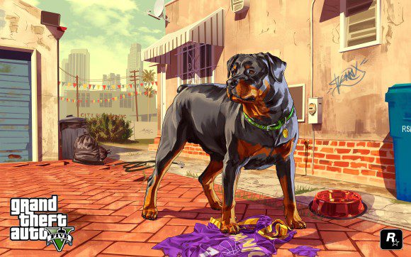 Artwork do Chop do GTA V