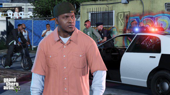 Franklin amigo preso GTA V