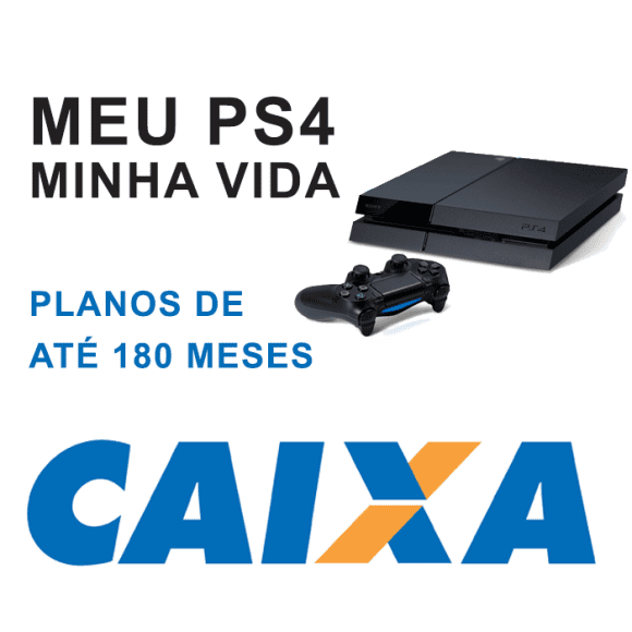 ps4 financiamento caixa