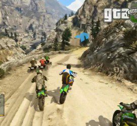 Desfiladeiros Corrida Off-Road GTA V