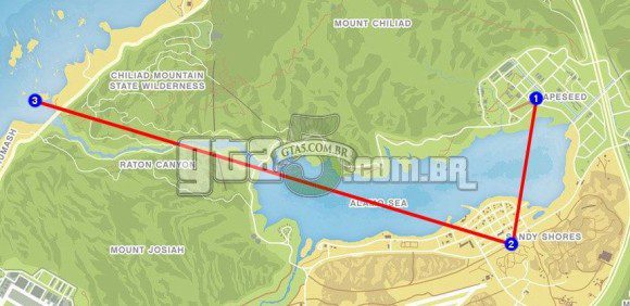 Mapa Trafico Aereo 4 GTA V