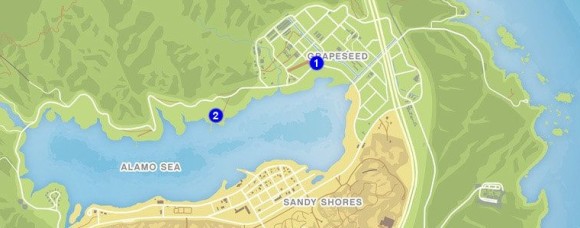 Mapa Trafico Terrestre 2 GTA V