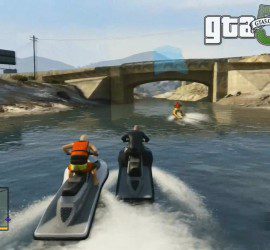 Raton Canyon Corrida de JetSki GTA V