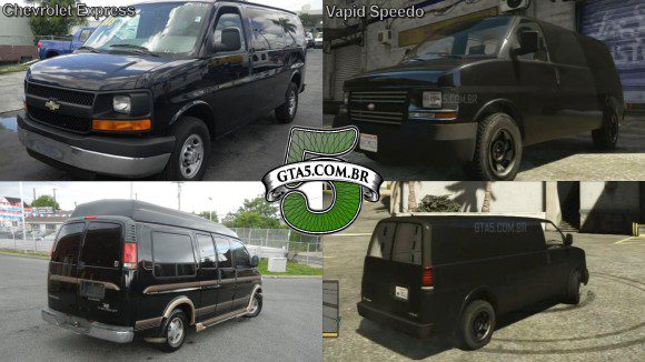 Vapid Speedo e Chevrolet Express GTA V