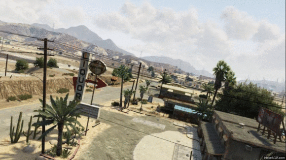 Gif da Liquor Store em Sandy Shores