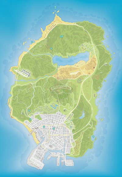 Mapa das missoes Epsilon do GTA 5