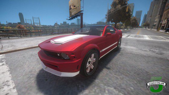 Mod Vapid Dominator do GTA V no GTA IV 2