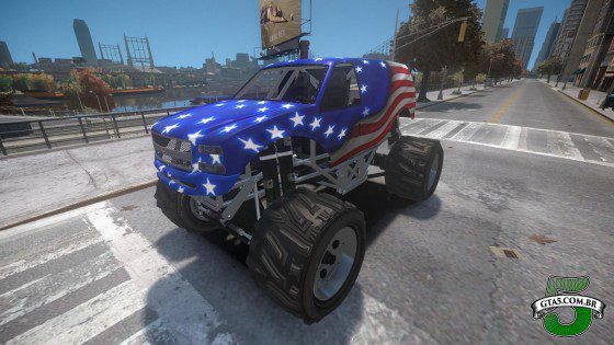 Mod Vapid The Liberator do GTA V no GTA IV 2