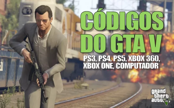 PS3/PS4, XBOX e PC] 78 Códigos e macetes para você utilizar no mundo aberto  de GTA V - Mais Play